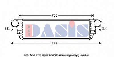 AKS DASIS 127005n -  Интеркулер